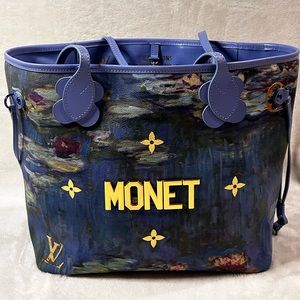 Louis Vuitton X Jeff Koons Monet Neverfull MM